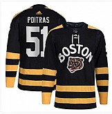 Men's Boston Bruins #51 Matthew Poitras Black Winter Classic Primegreen Stitched Jersey Dzhi,baseball caps,new era cap wholesale,wholesale hats